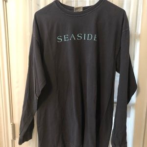 Seaside long sleeve T-shirt’s comfort colors large